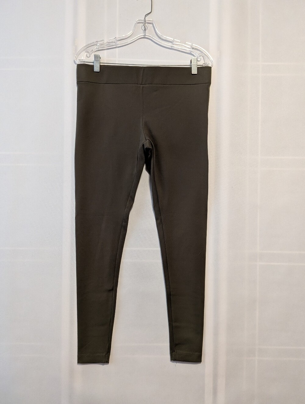 New"Matty M Women's Army Leggings Size large Made In USA Pull On Nylon/Spandex